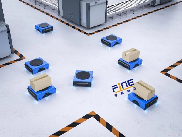 AGV/RGV Upgrade with Smart Brain! FineJoin RFID Doubles Logistics Production Efficiency